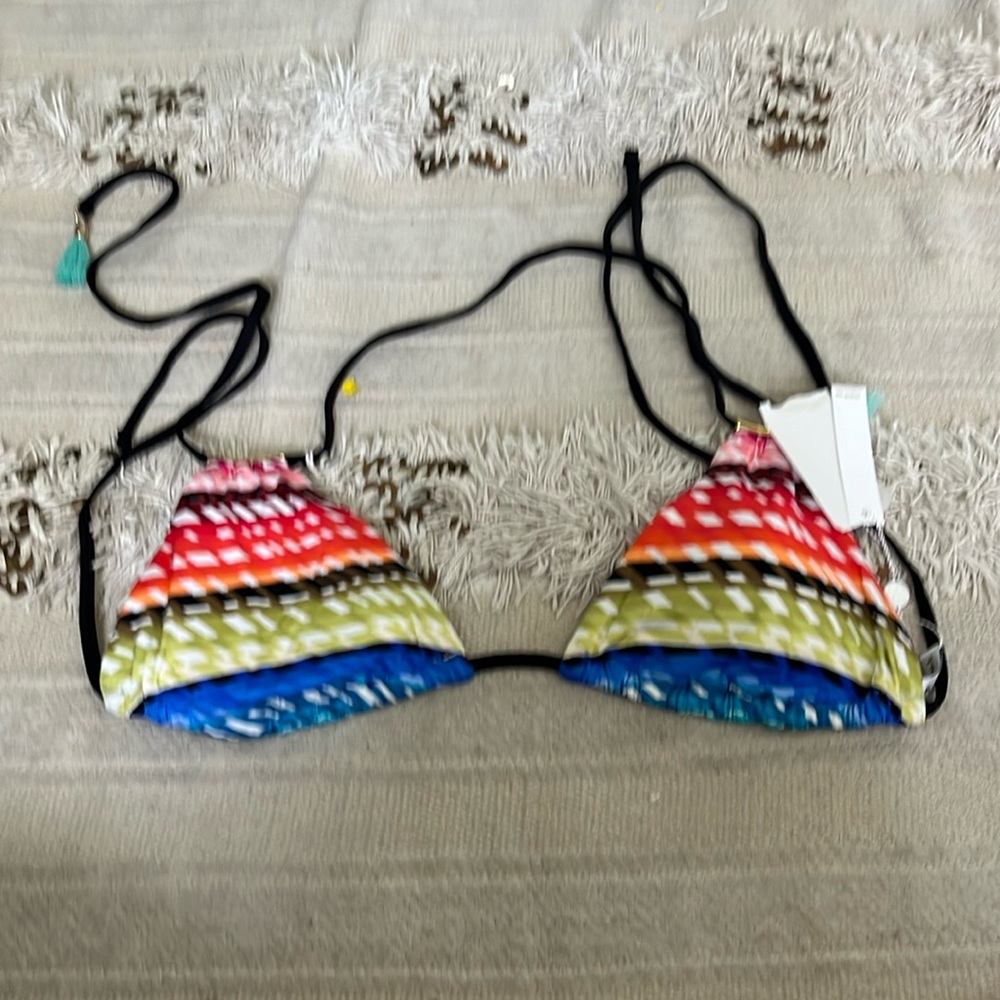 Trina Turk string bikini top-size4